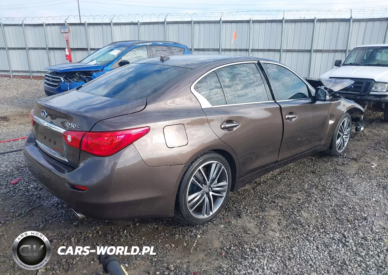 2015 Infiniti Q50 Premium-Sport VIN:JN1BV7AP9FM343084 - 4