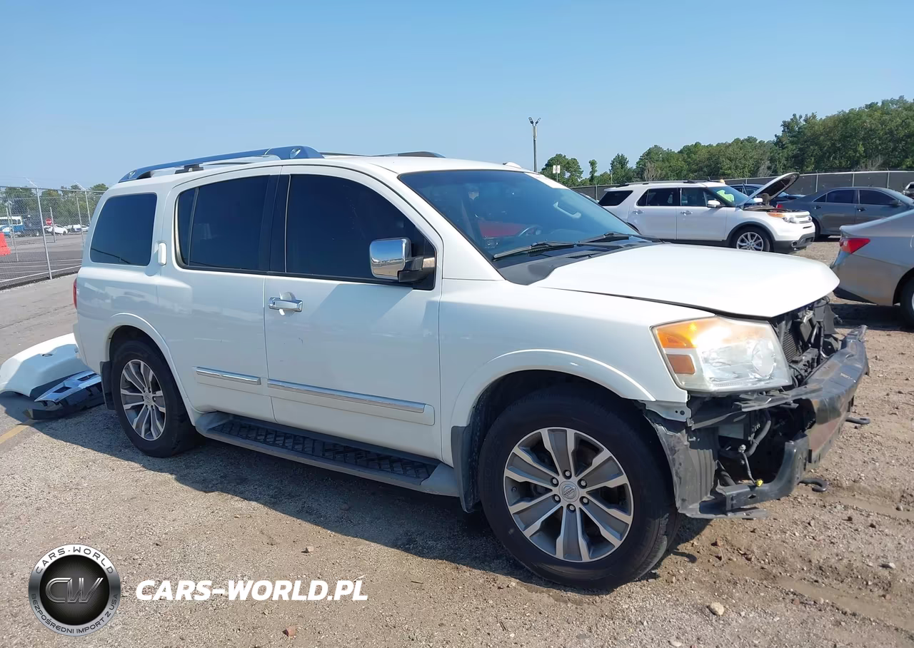 2015 Nissan Armada Sl VIN:5N1BA0ND4FN614879 - 1