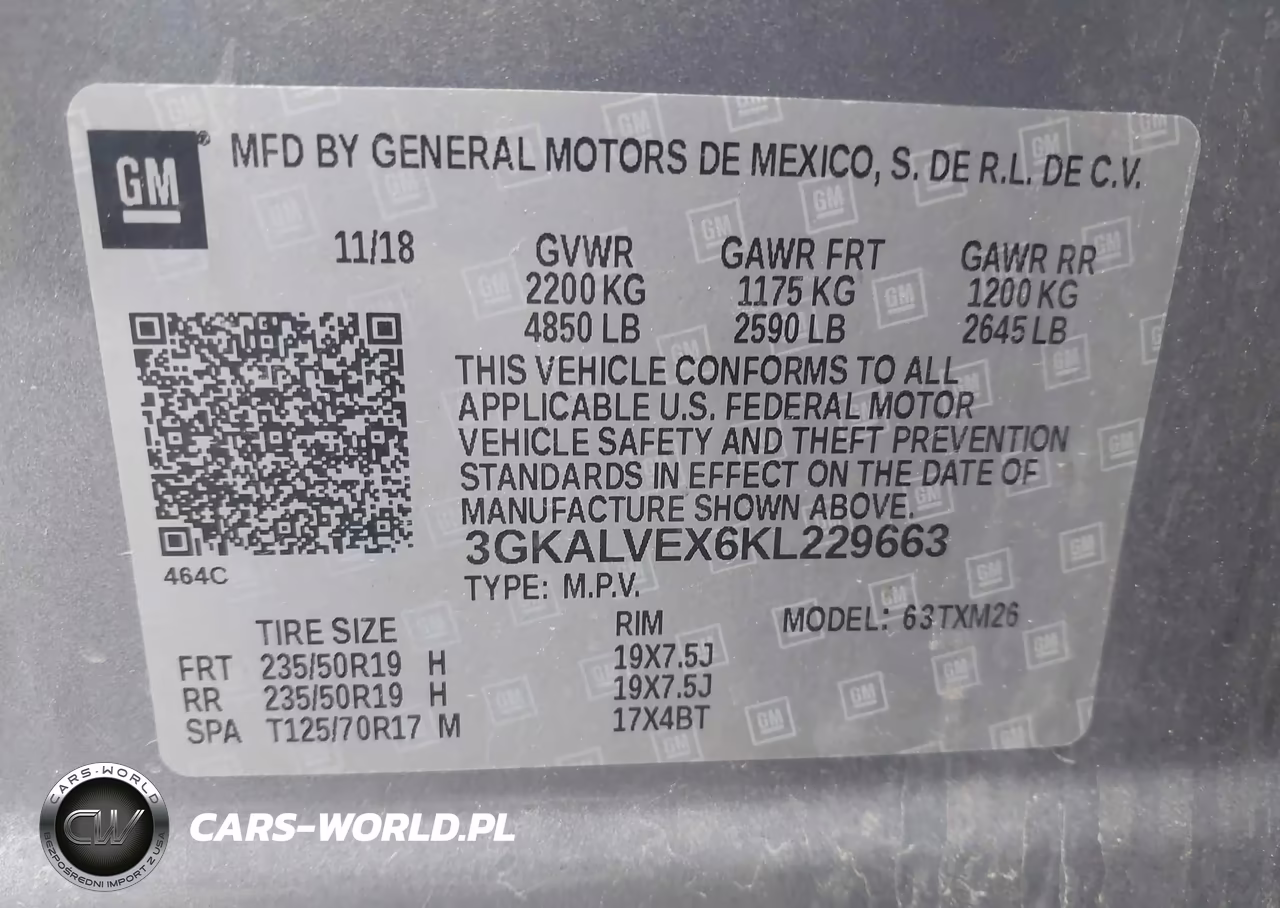2019 GMC Terrain Slt VIN:3GKALVEX6KL229663 - 9