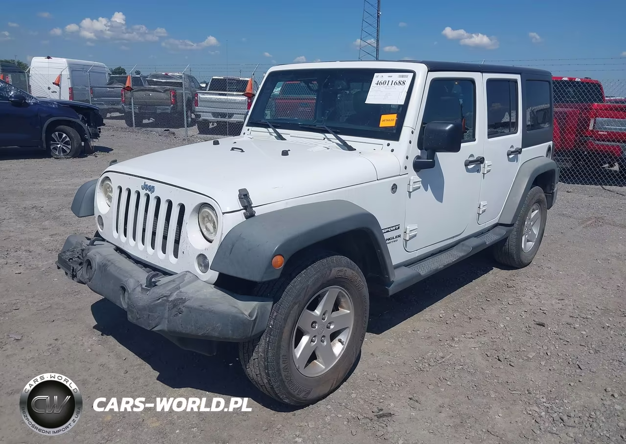 2015 Jeep Wrangler Unlimited Sport VIN:1C4BJWDG2FL659561 - 2