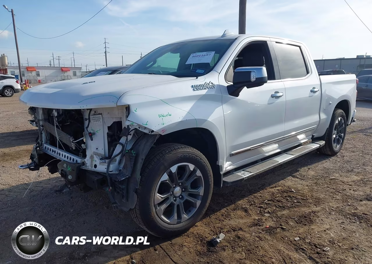 2022 Chevrolet Silverado 1500 4Wd Short Bed High Country VIN:1GCUDJEL2NZ573869 - 2