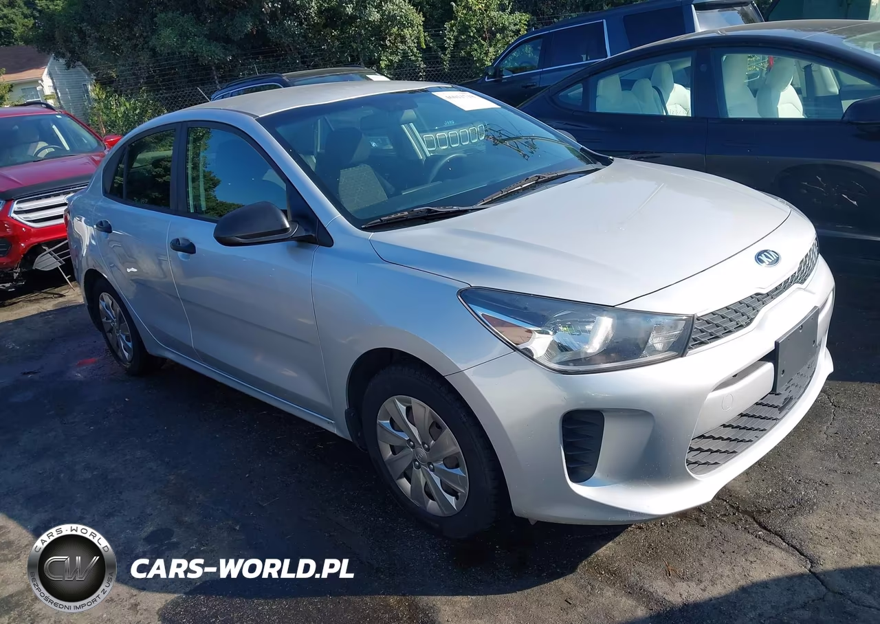 2018 Kia Rio Lx VIN:3KPA24AB2JE079492 - 1