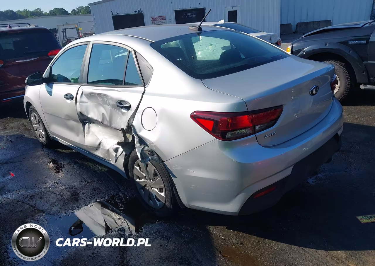 2018 Kia Rio Lx VIN:3KPA24AB2JE079492 - 3
