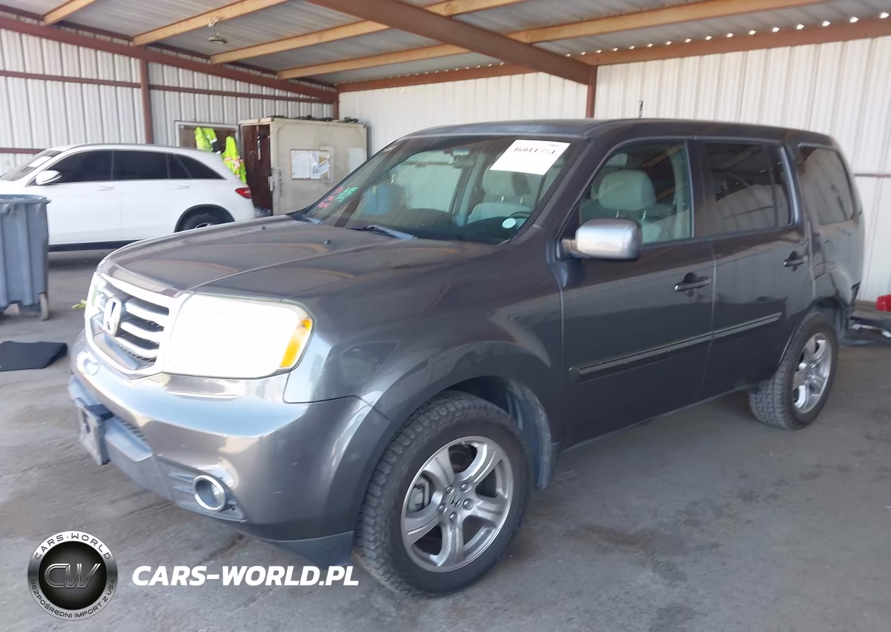 2013 Honda Pilot Ex VIN:5FNYF3H42DB028772 - 2