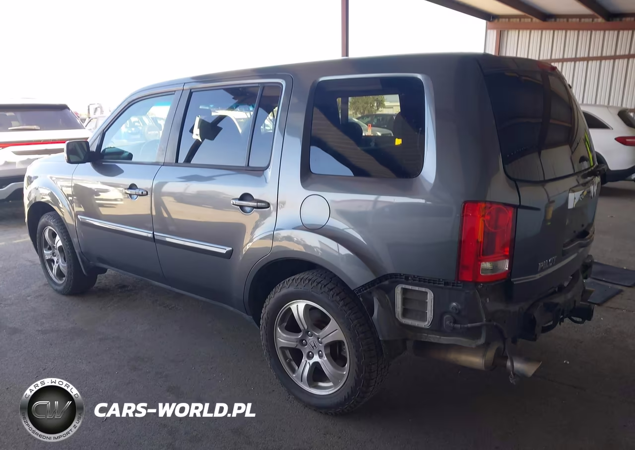 2013 Honda Pilot Ex VIN:5FNYF3H42DB028772 - 3