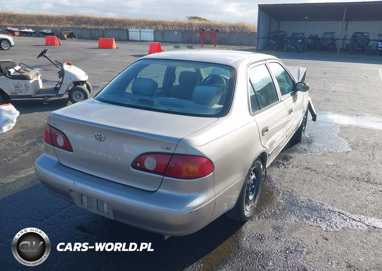 2001 Toyota Corolla Ce VIN:1NXBR12E81Z502015 - 4