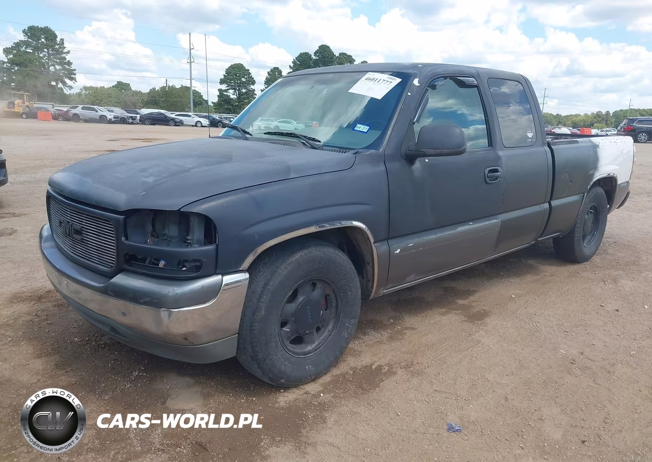 2000 GMC Sierra 1500 Sle VIN:2GTEC19T7Y1317662 - 2