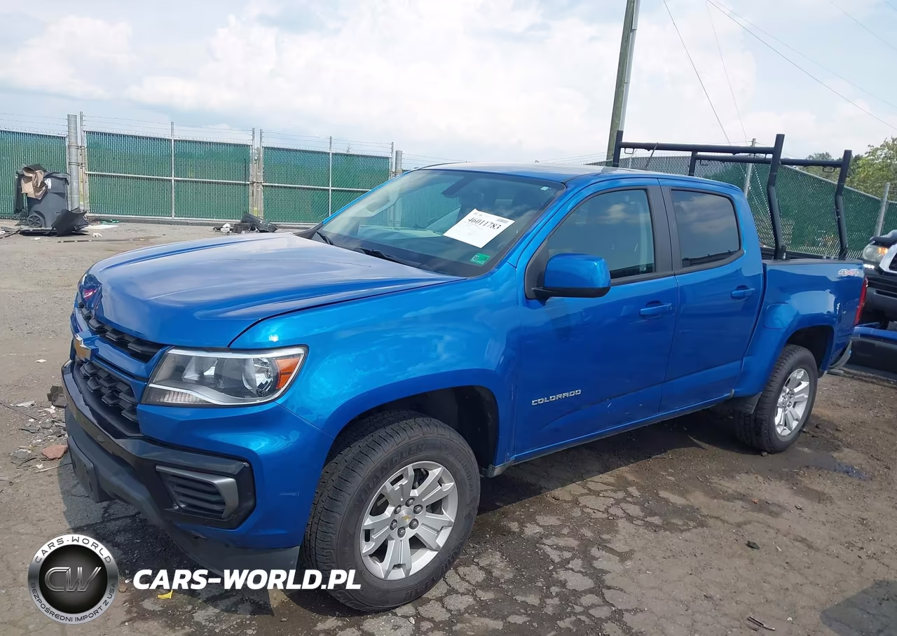 2022 Chevrolet Colorado 4Wd Short Box Lt VIN:1GCGTCEN9N1287321 - 2