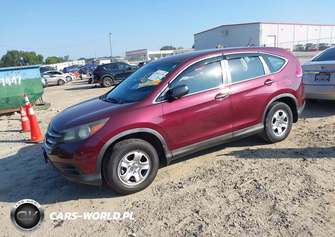 2014 Honda Cr-V Lx VIN:5J6RM3H39EL041982 - 2
