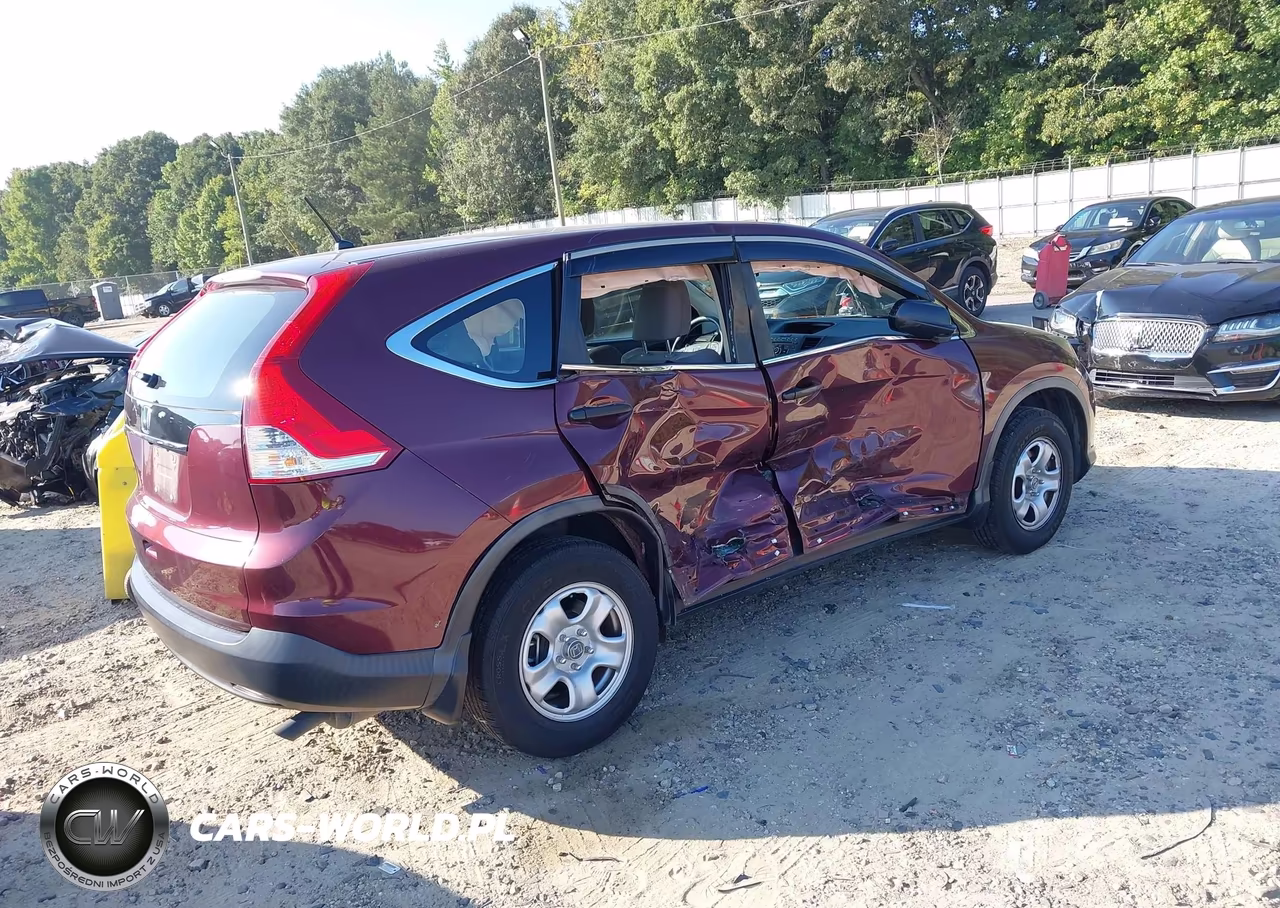 2014 Honda Cr-V Lx VIN:5J6RM3H39EL041982 - 4