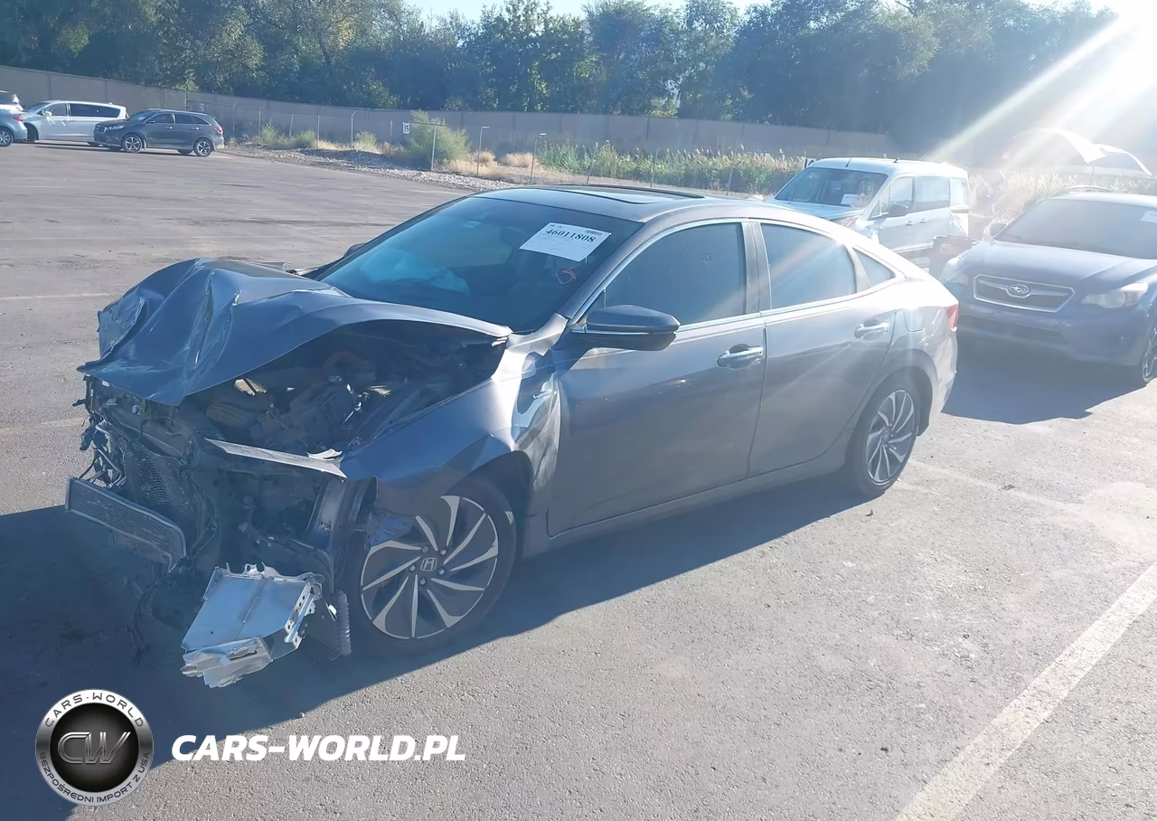 2021 Honda Insight Touring VIN:19XZE4F94ME002465 - 2