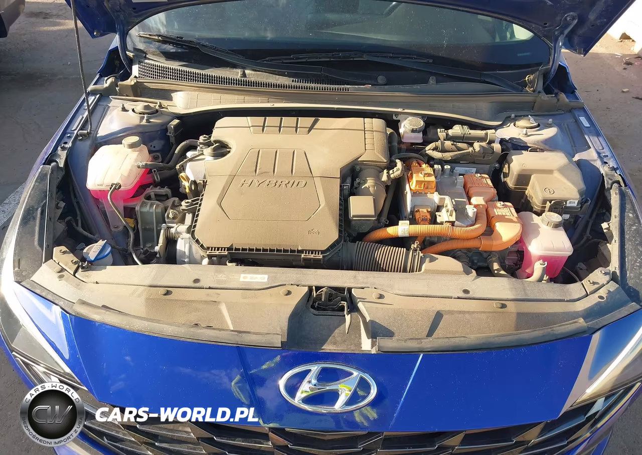 2021 Hyundai Elantra Hybrid Limited VIN:KMHLN4AJ2MU011282 - 10