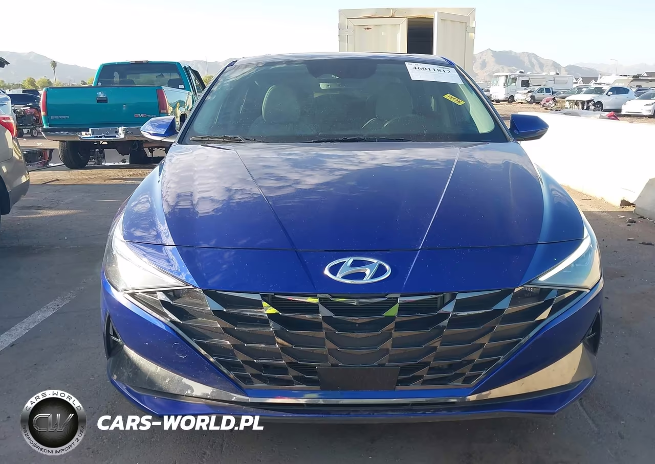 2021 Hyundai Elantra Hybrid Limited VIN:KMHLN4AJ2MU011282 - 12