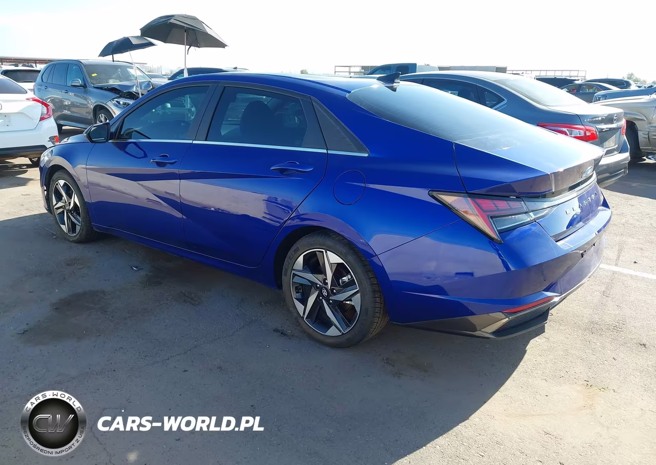 2021 Hyundai Elantra Hybrid Limited VIN:KMHLN4AJ2MU011282 - 3