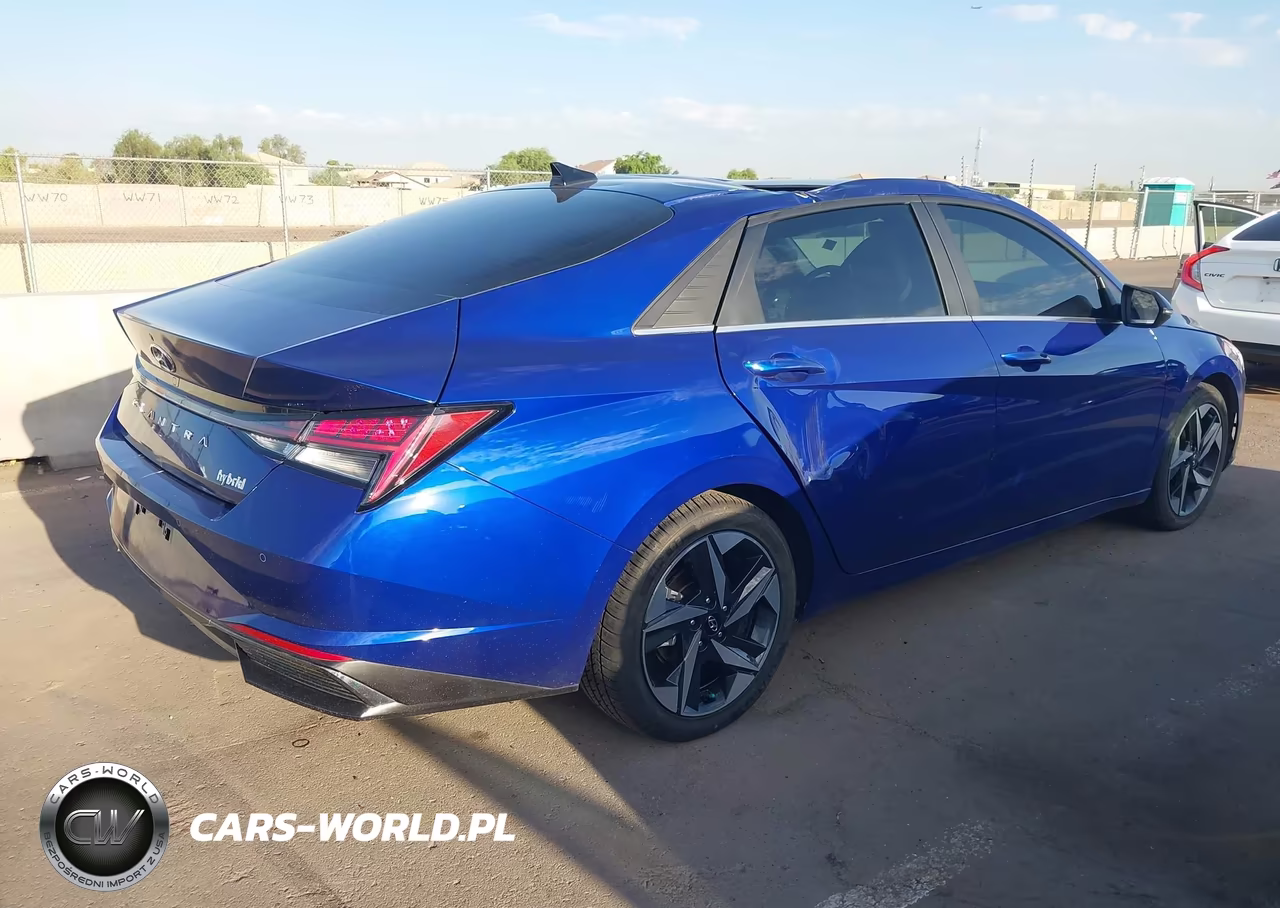 2021 Hyundai Elantra Hybrid Limited VIN:KMHLN4AJ2MU011282 - 4