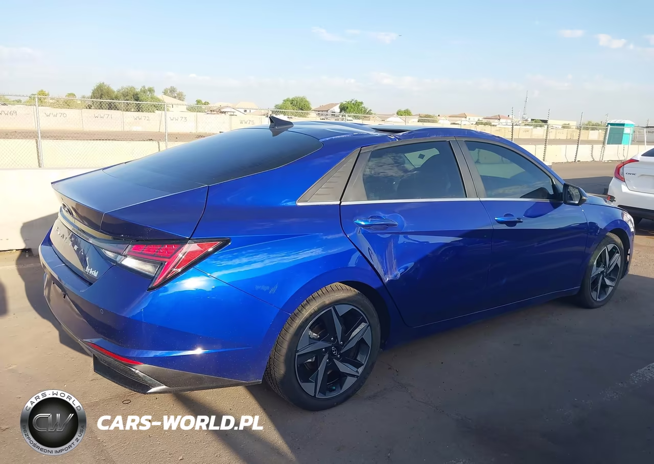 2021 Hyundai Elantra Hybrid Limited VIN:KMHLN4AJ2MU011282 - 6
