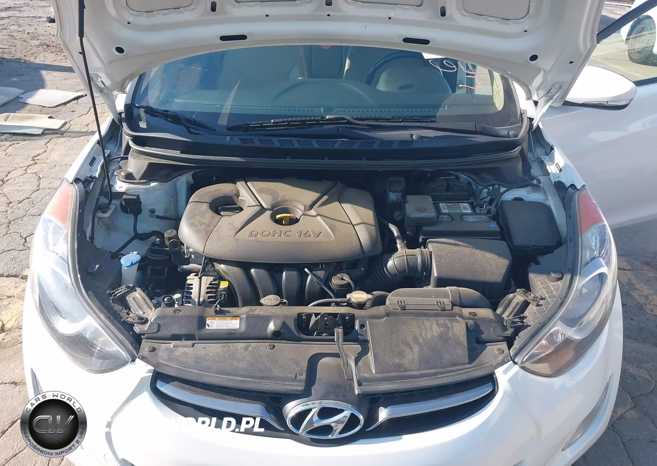2012 Hyundai Elantra Limited VIN:5NPDH4AE9CH117188 - 10