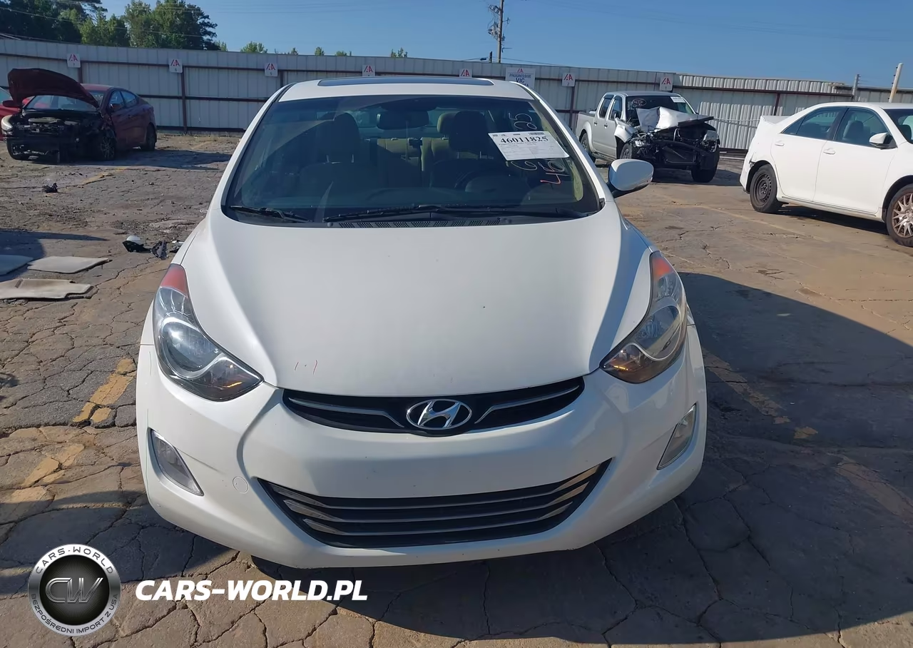 2012 Hyundai Elantra Limited VIN:5NPDH4AE9CH117188 - 12