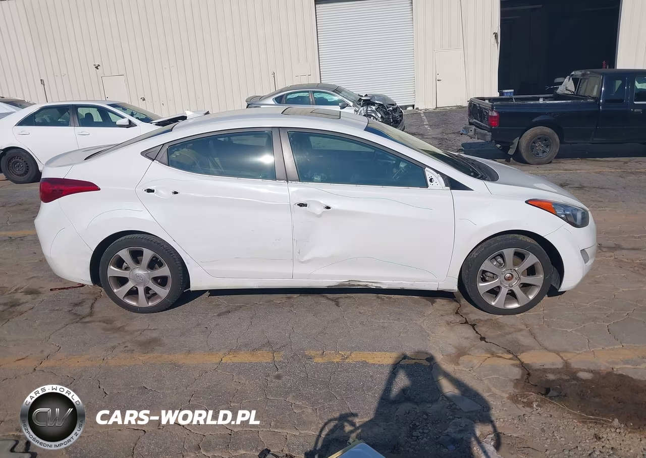2012 Hyundai Elantra Limited VIN:5NPDH4AE9CH117188 - 13