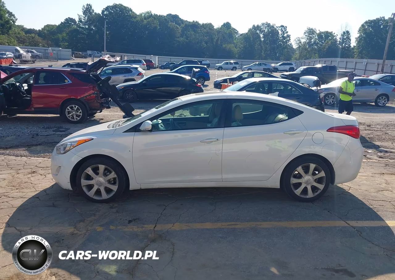 2012 Hyundai Elantra Limited VIN:5NPDH4AE9CH117188 - 14