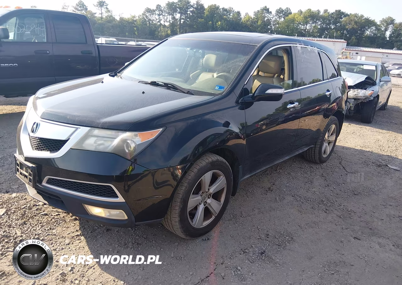 2010 Acura Mdx VIN:2HNYD2H2XAH511909 - 2