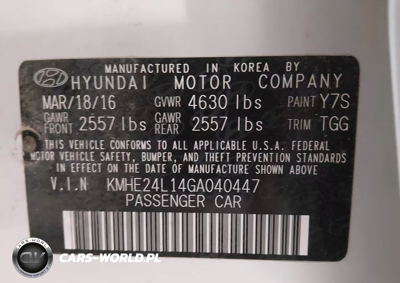 2016 Hyundai Sonata Hybrid Se VIN:KMHE24L14GA040447 - 9
