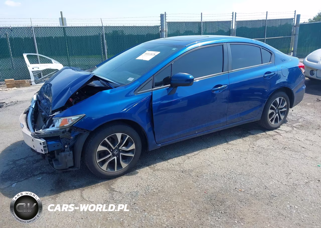 2015 Honda Civic Ex VIN:19XFB2F85FE220439 - 2
