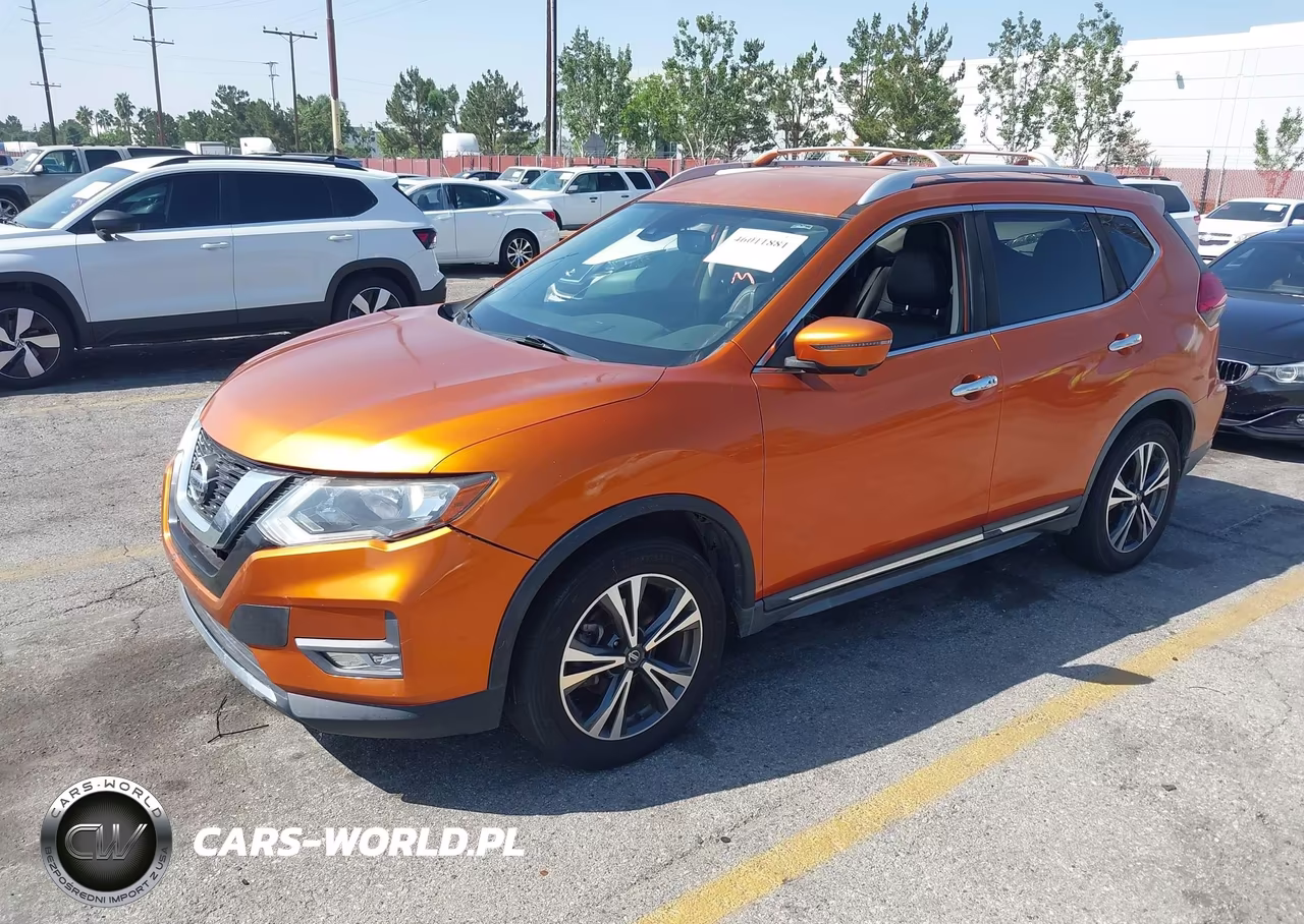 2017 Nissan Rogue Sl VIN:JN8AT2MT1HW149722 - 2