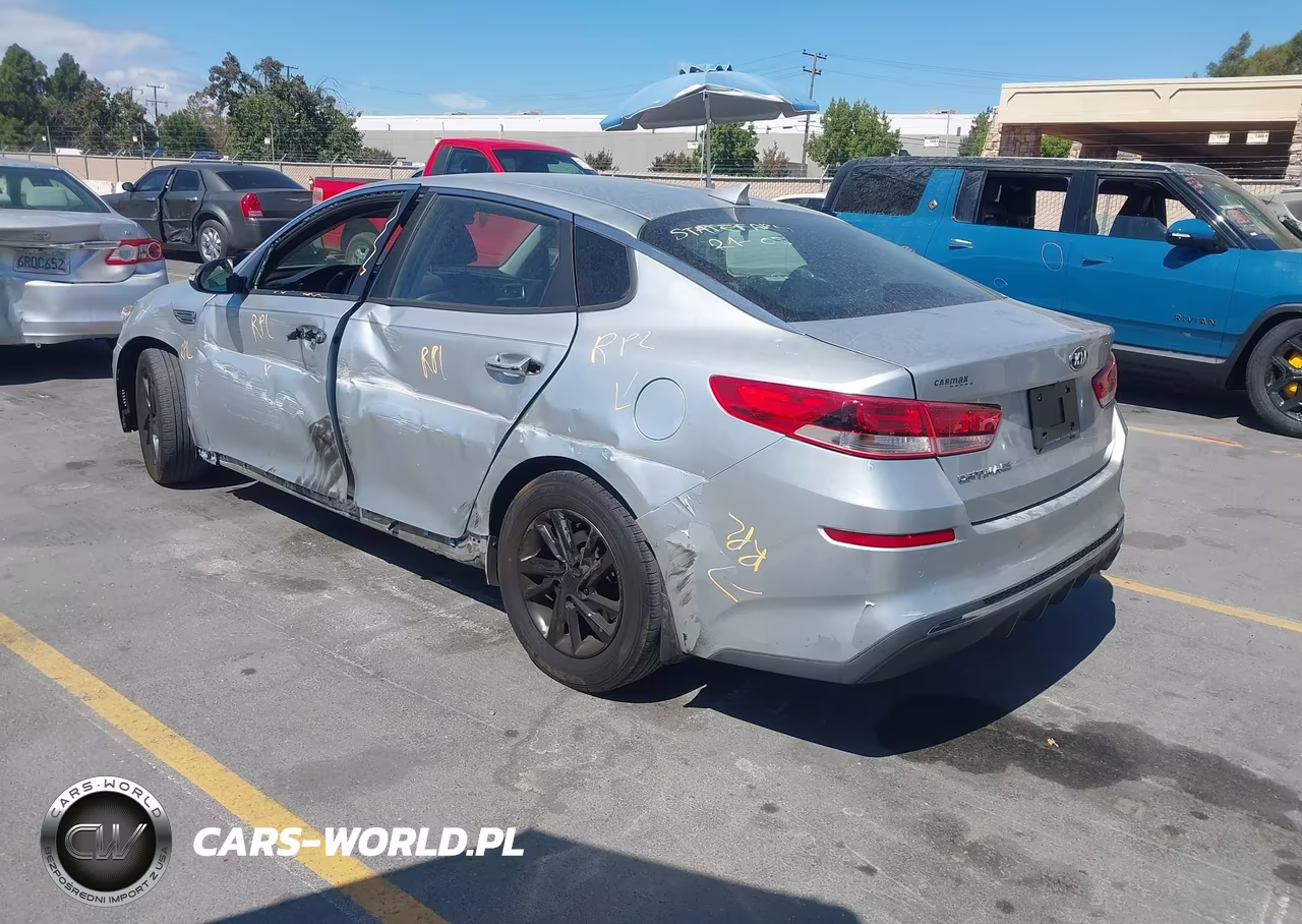 2019 Kia Optima Lx VIN:5XXGT4L31KG321243 - 3