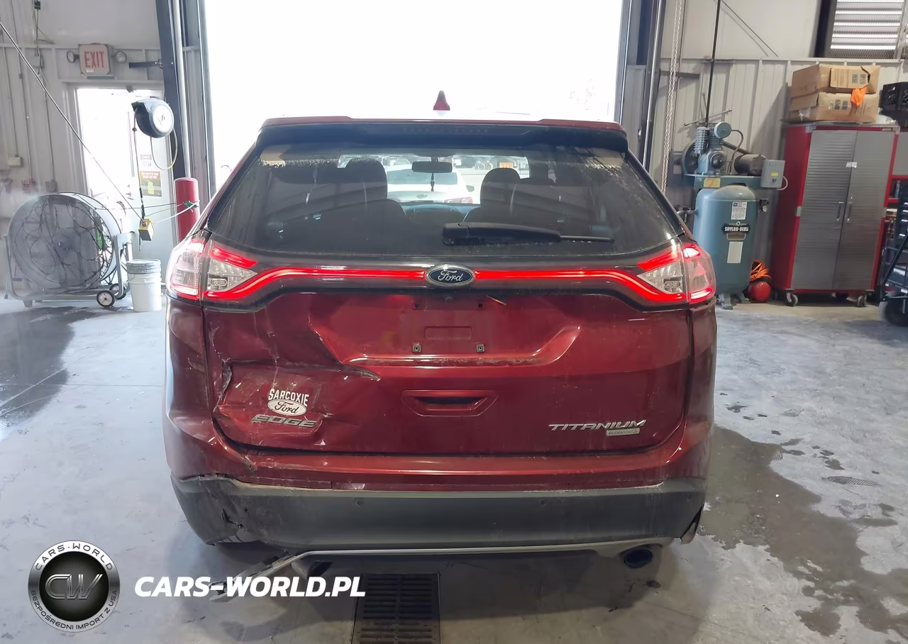 2016 Ford Edge Titanium VIN:2FMPK3K93GBB22071 - 16
