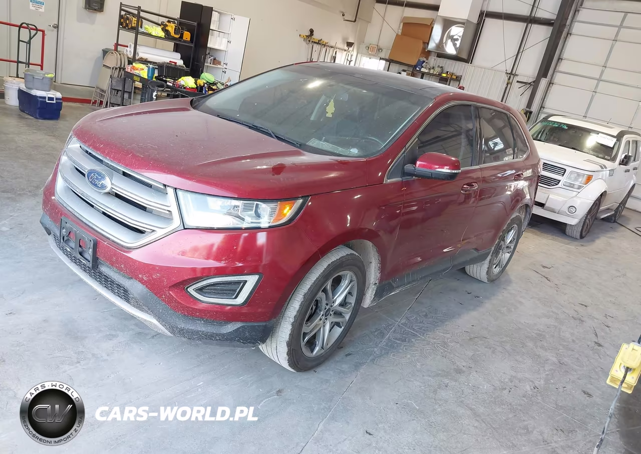 2016 Ford Edge Titanium VIN:2FMPK3K93GBB22071 - 2