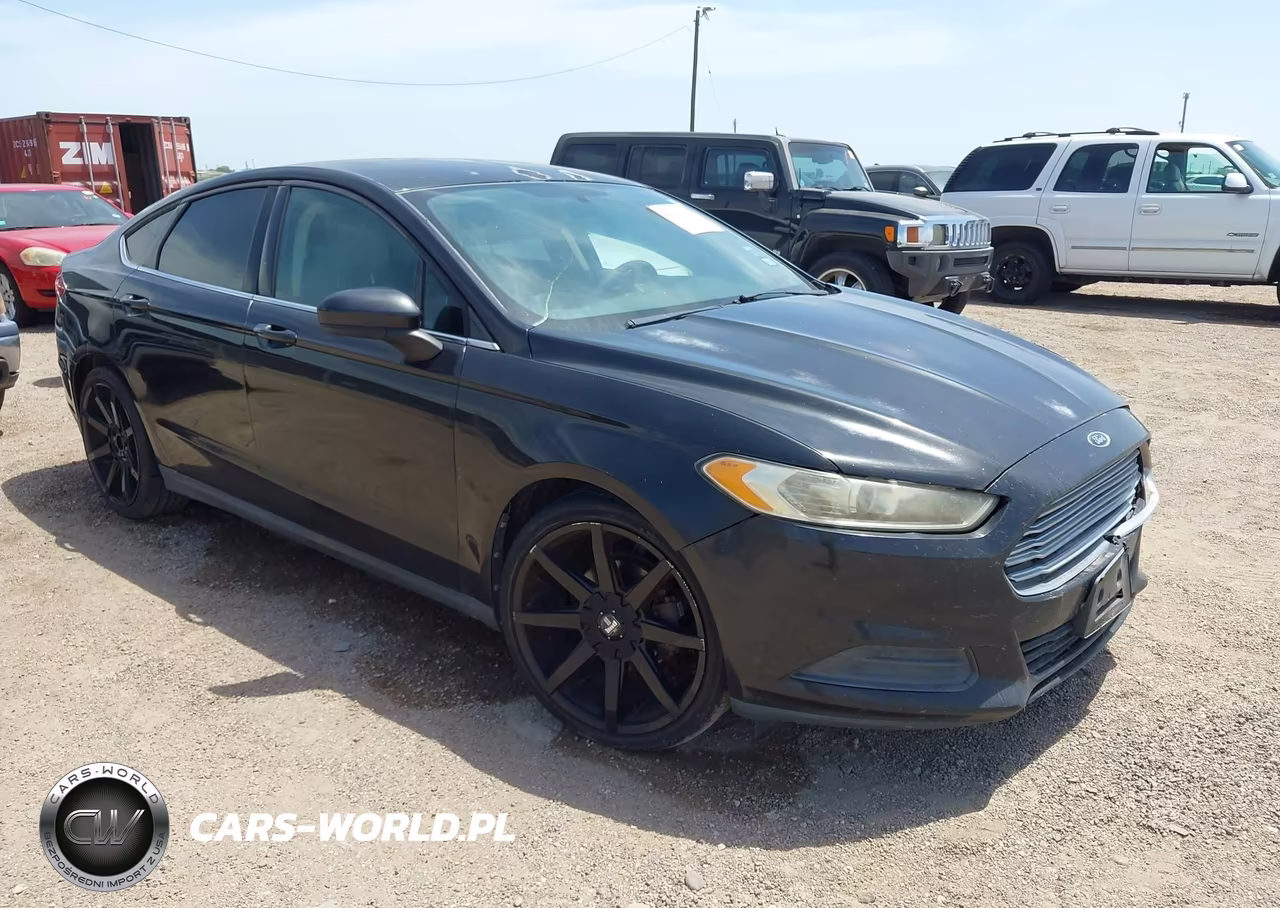 2013 Ford Fusion S VIN:3FA6P0G76DR133205 - 1