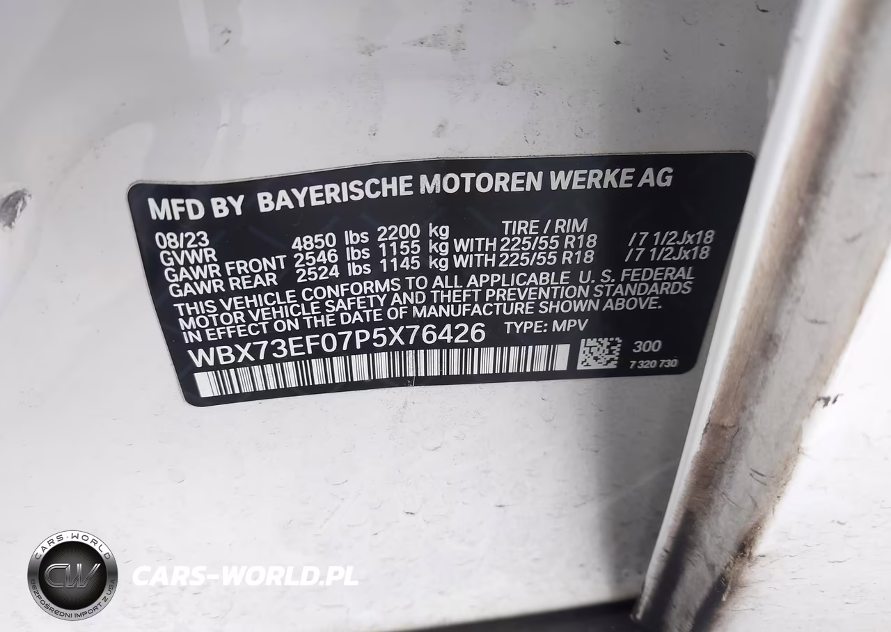 2023 BMW X1 xDrive28I VIN:WBX73EF07P5X76426 - 9