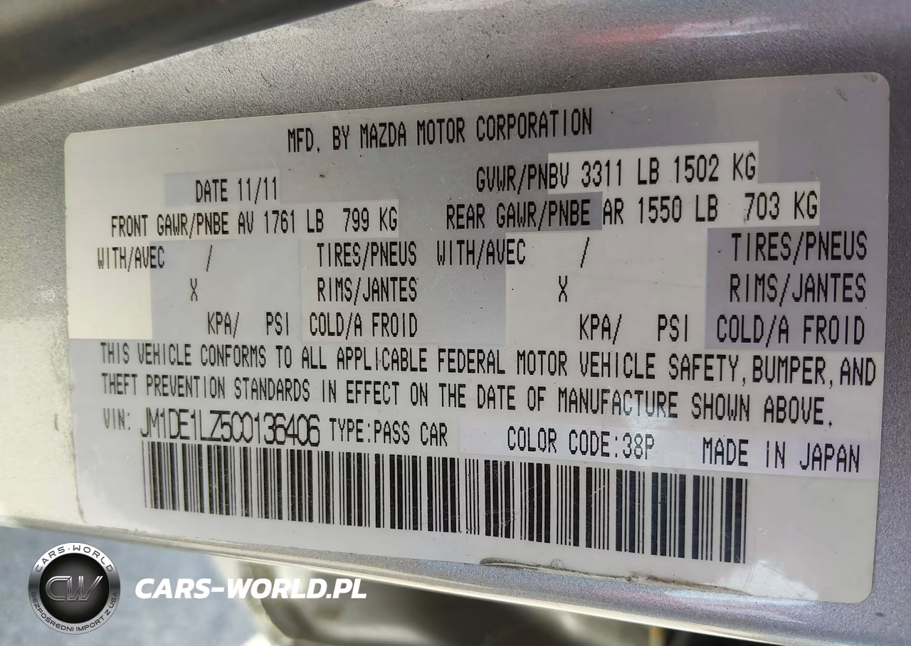 2012 Mazda Mazda2 Touring VIN:JM1DE1LZ5C0136406 - 9