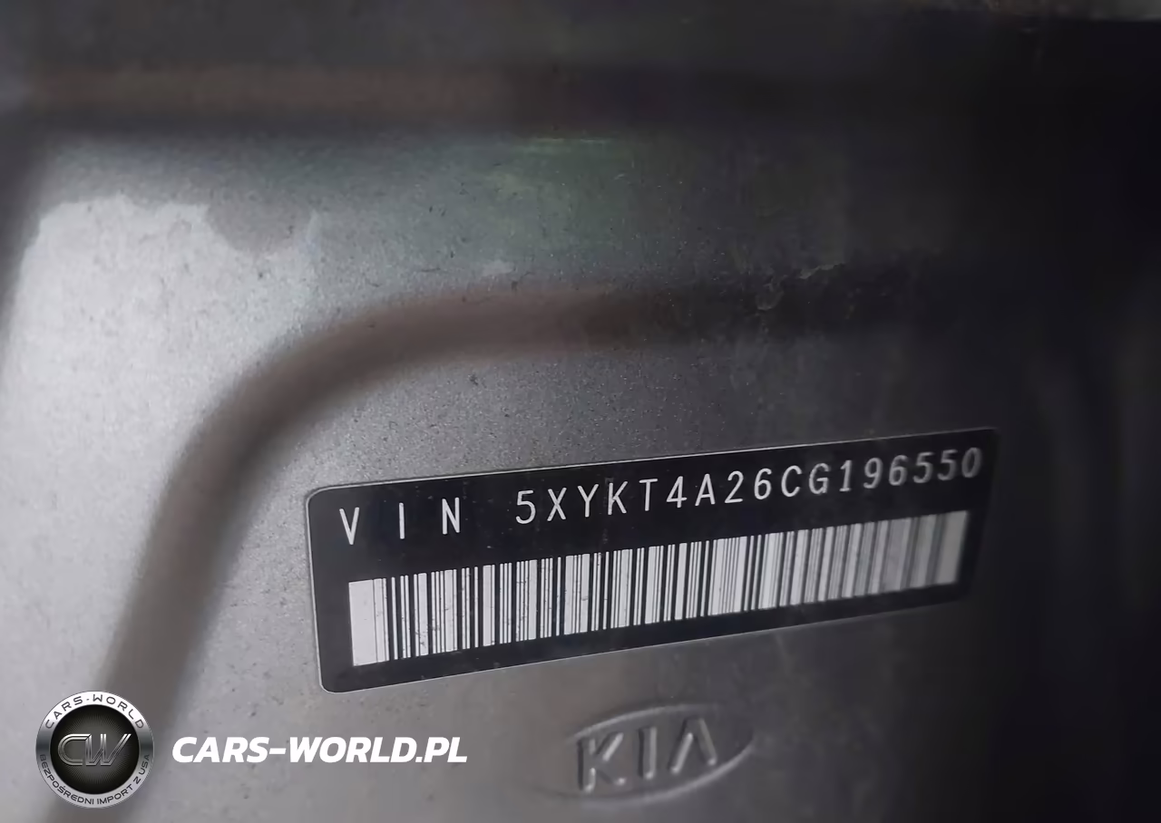 2012 Kia Sorento Lx V6 VIN:5XYKT4A26CG196550 - 9
