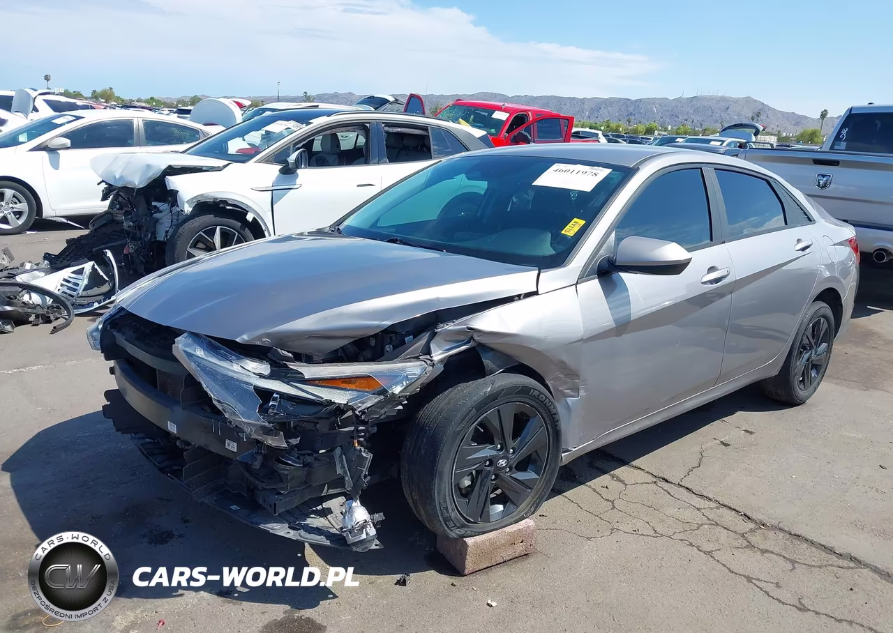 2023 Hyundai Elantra Sel VIN:KMHLM4AG0PU438763 - 6