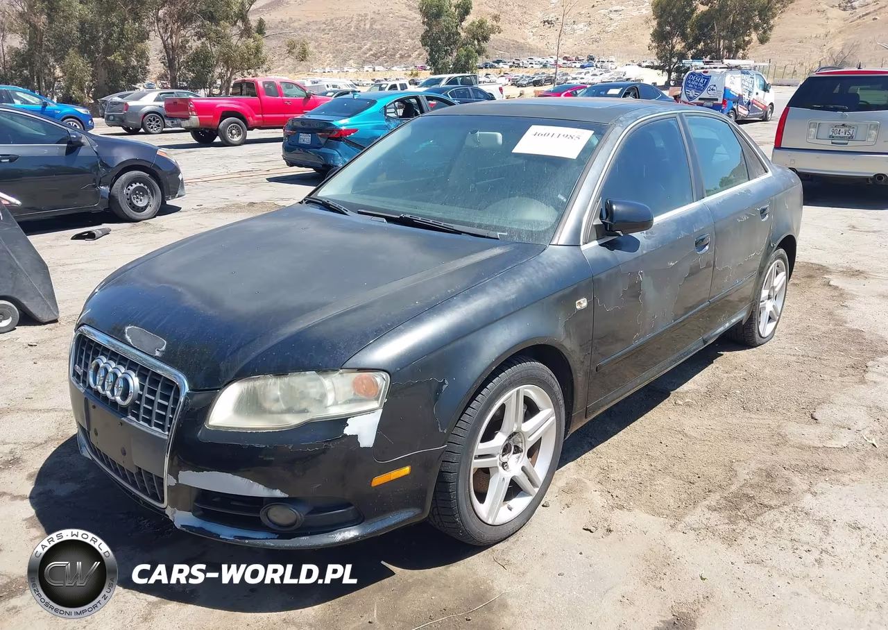 2008 Audi A4 2.0T VIN:WAUAF78E08A033174 - 2