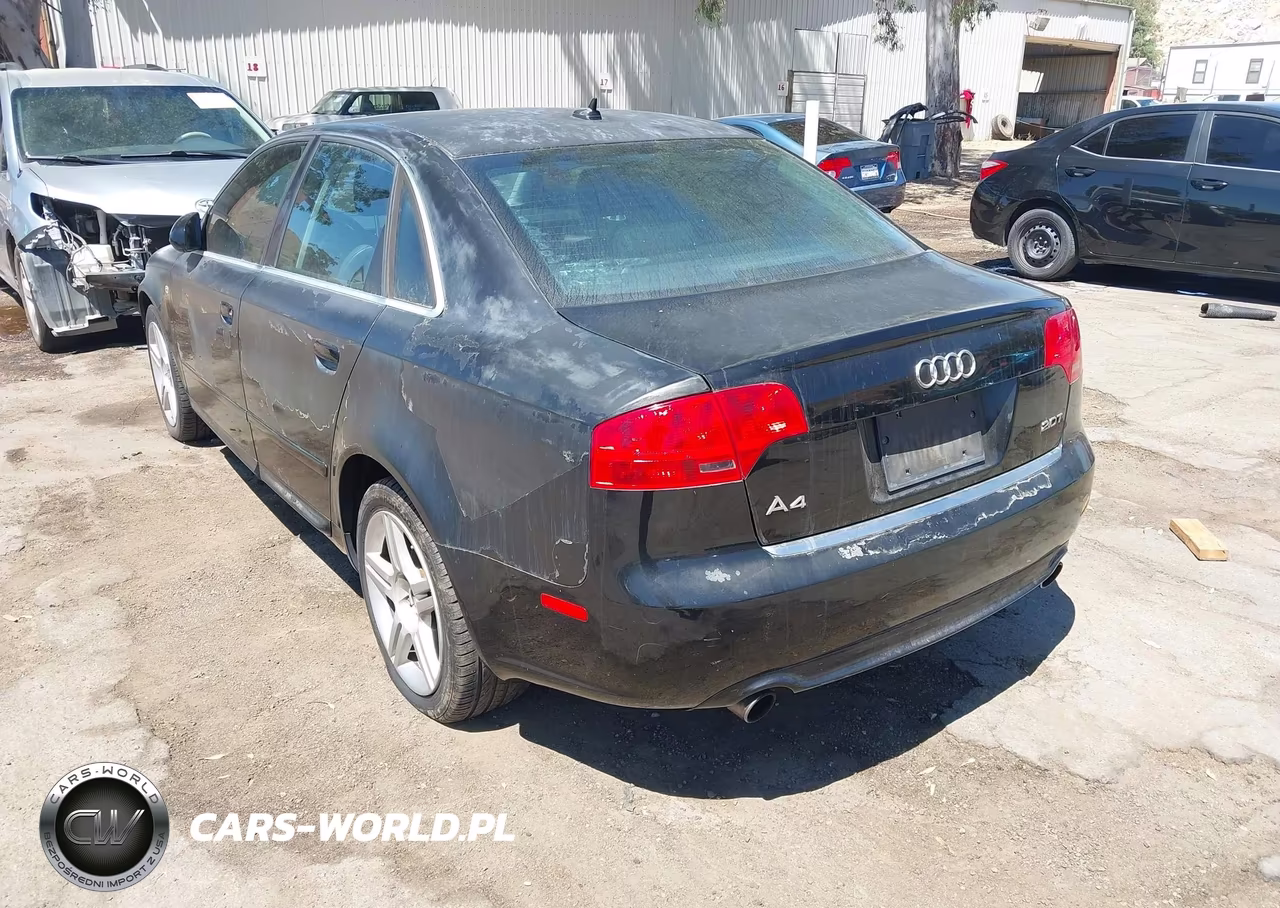 2008 Audi A4 2.0T VIN:WAUAF78E08A033174 - 3