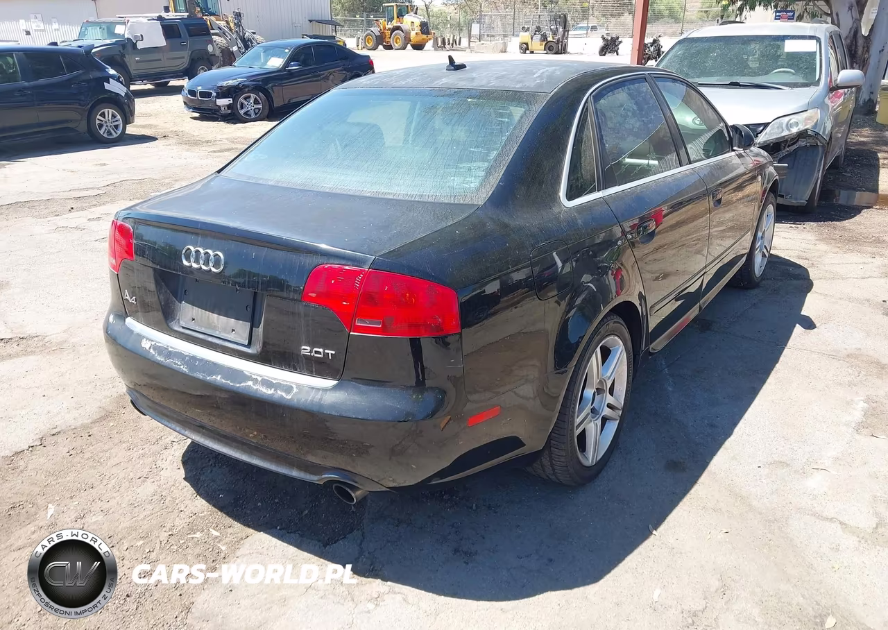 2008 Audi A4 2.0T VIN:WAUAF78E08A033174 - 4