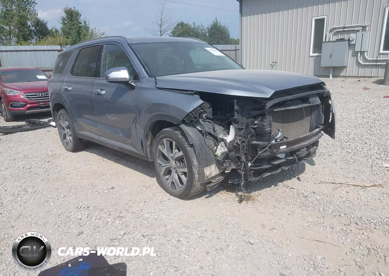 2021 Hyundai Palisade Sel VIN:KM8R4DHE0MU191593 - 1