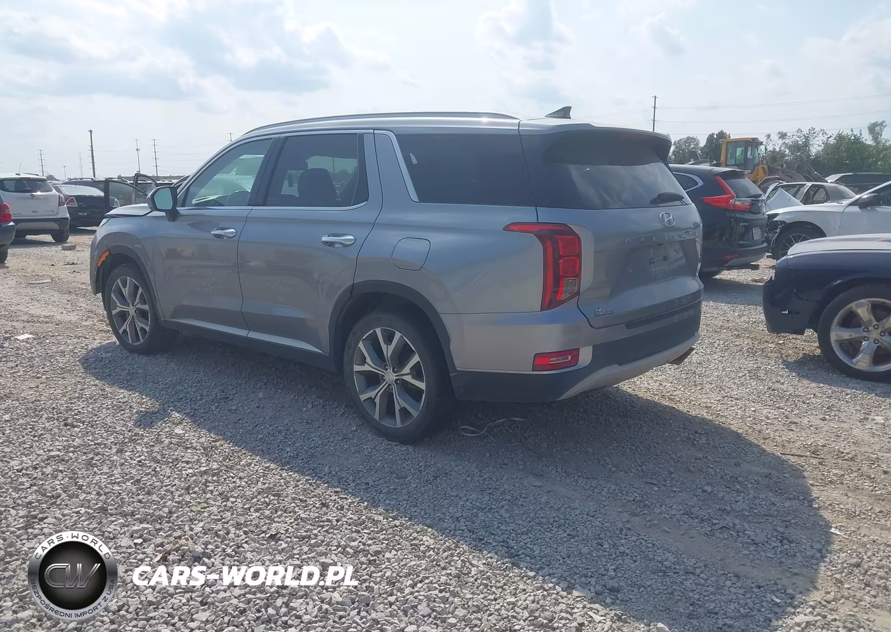 2021 Hyundai Palisade Sel VIN:KM8R4DHE0MU191593 - 3
