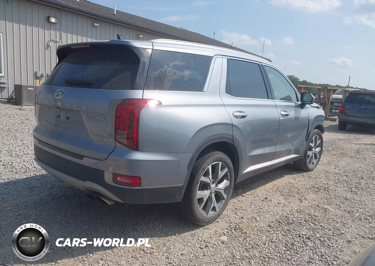 2021 Hyundai Palisade Sel VIN:KM8R4DHE0MU191593 - 4