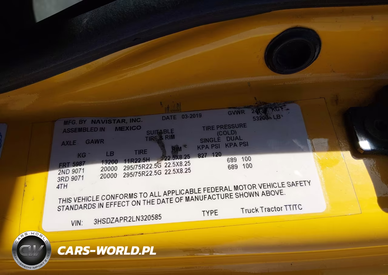 2020 International Lt VIN:3HSDZAPR2LN320585 - 8