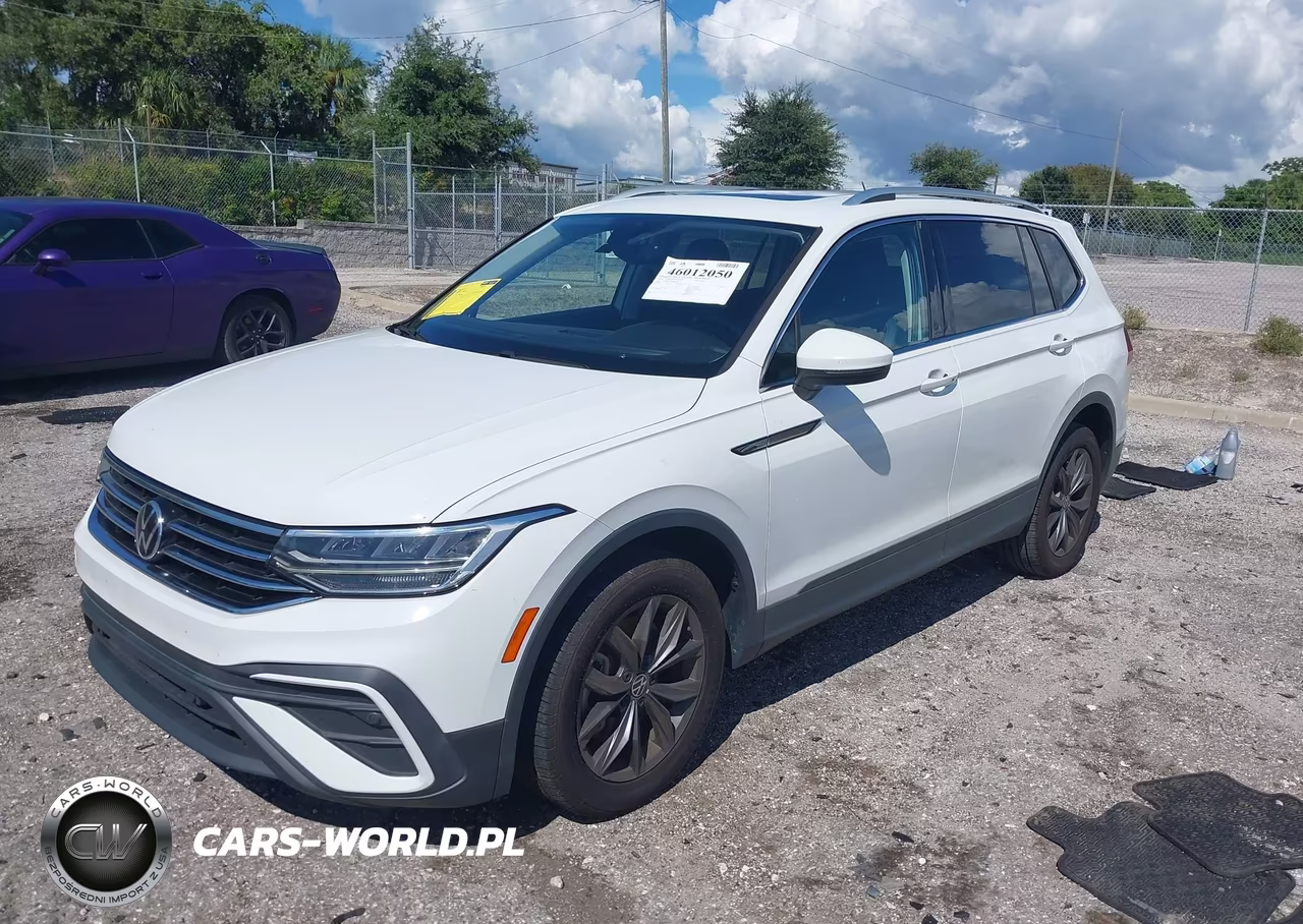 2022 Volkswagen Tiguan 2.0T Se VIN:3VV3B7AX2NM008571 - 2