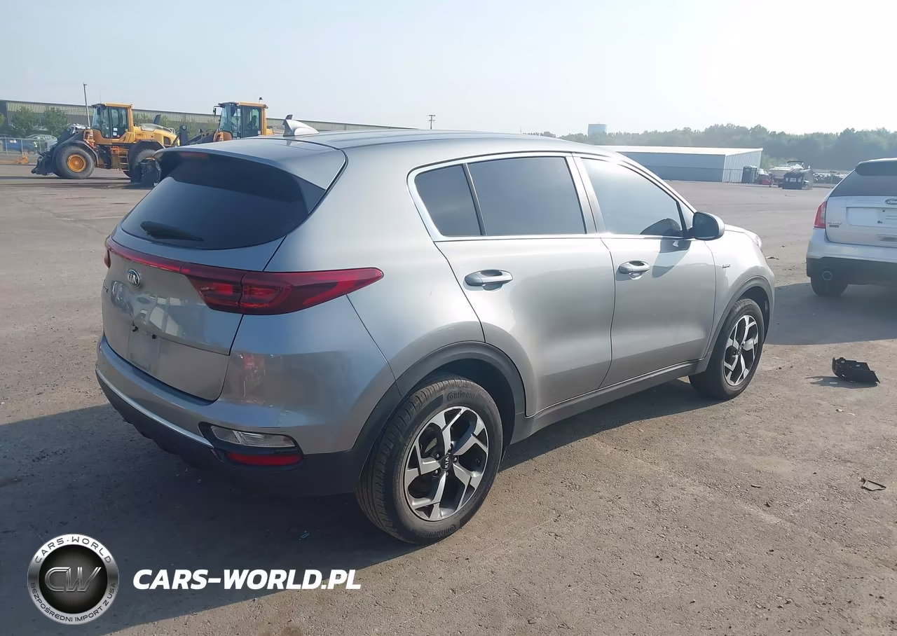2021 Kia Sportage Lx VIN:KNDPMCACXM7884779 - 4