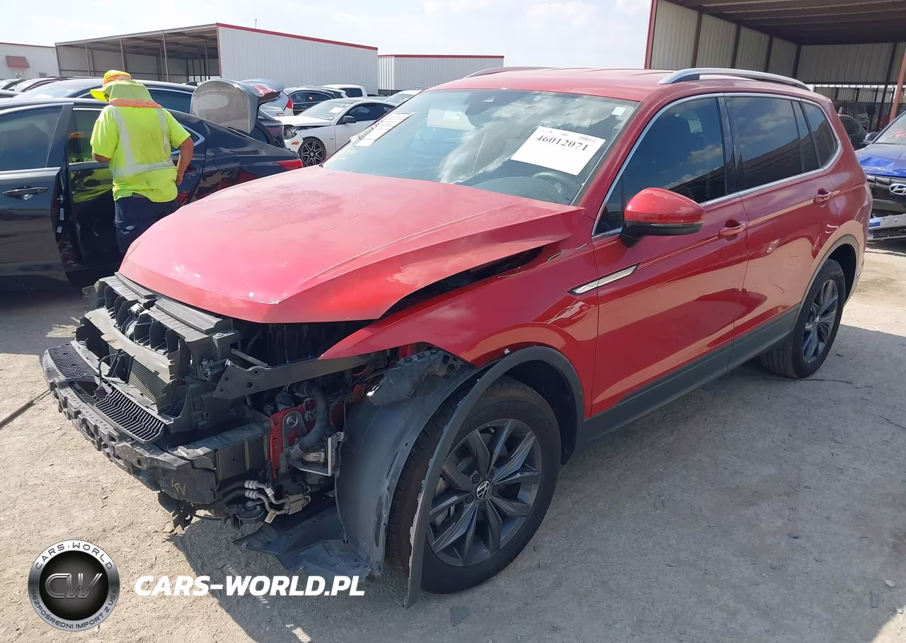 2022 Volkswagen Tiguan 2.0T Se VIN:3VV3B7AX1NM139622 - 2