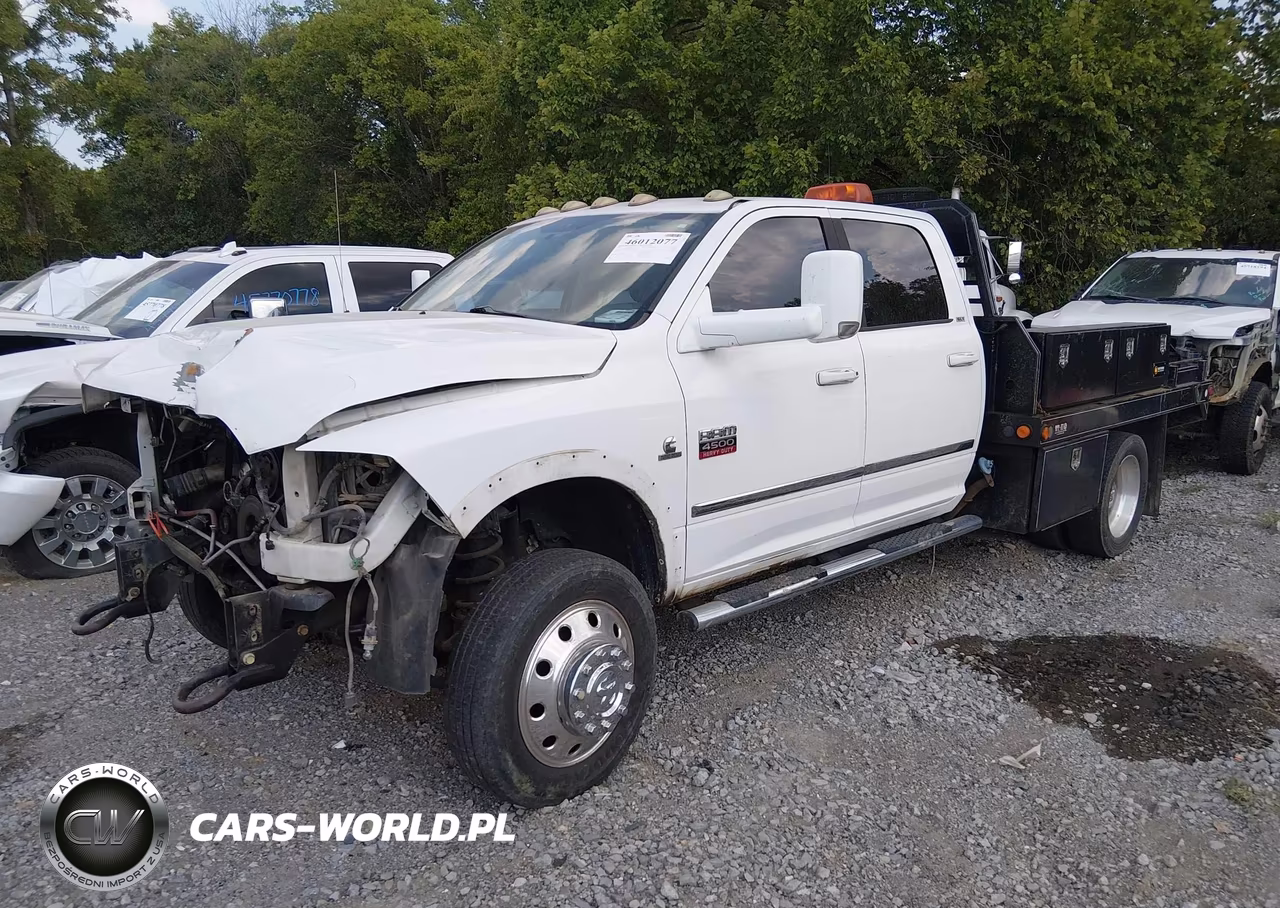2011 Ram Ram 4500 Hd Chassis St-Slt-Laramie VIN:3D6WU6CL0BG500854 - 2