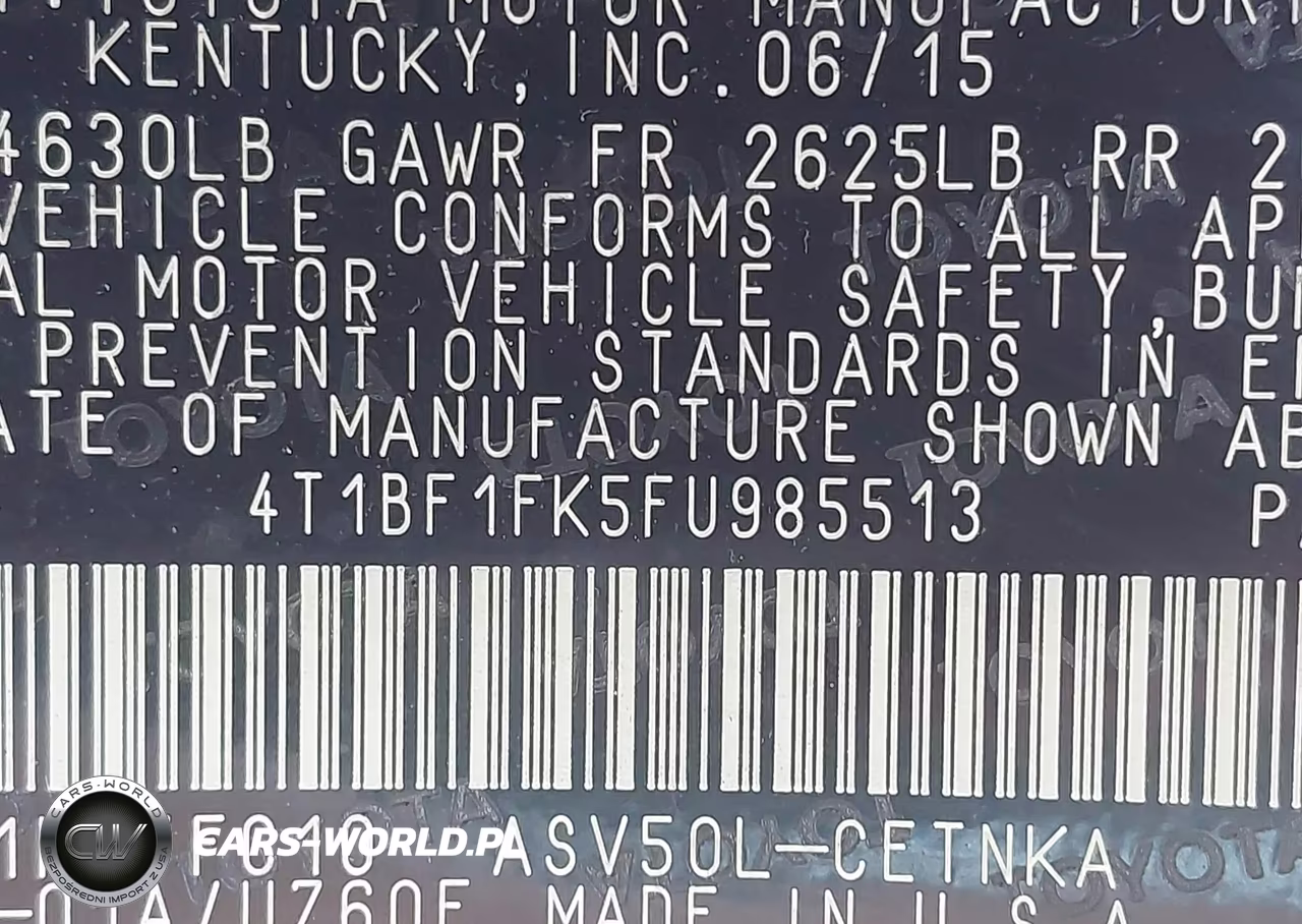 2015 Toyota Camry Le VIN:4T1BF1FK5FU985513 - 9