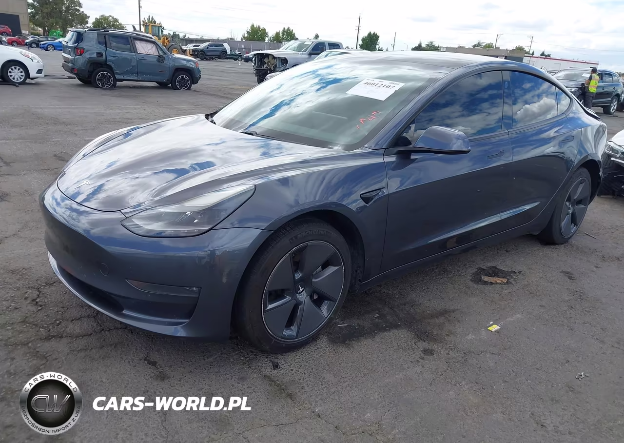 2021 Tesla Model 3 Long Range Dual Motor All-Wheel Drive VIN:5YJ3E1EB9MF978857 - 2