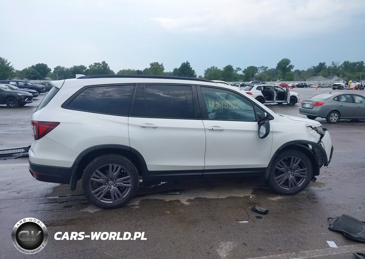2022 Honda Pilot Awd Sport VIN:5FNYF6H31NB037070 - 14